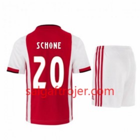 AFC Ajax Fodboldtrøjer Lasse Schöne 20 Børn Hjemmebanesæt 2019/20 Kort ærmer